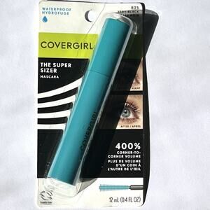 CoverGirl The Super Sizer Lash Blast Waterproof Mascara 825 Very Black Volume